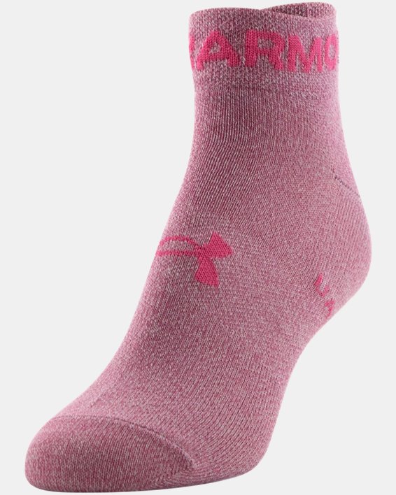 Women's UA Essential Low Cut Socks - 6-Pack, Pink, pdpMainDesktop image number 14